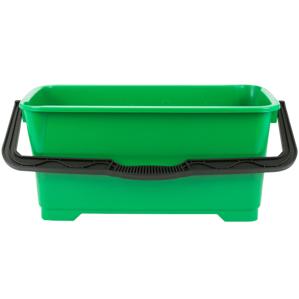 Unger Pro Db02c Heavy Duty Rectangular Window Cleaning Bucket 6 Gal for sale online