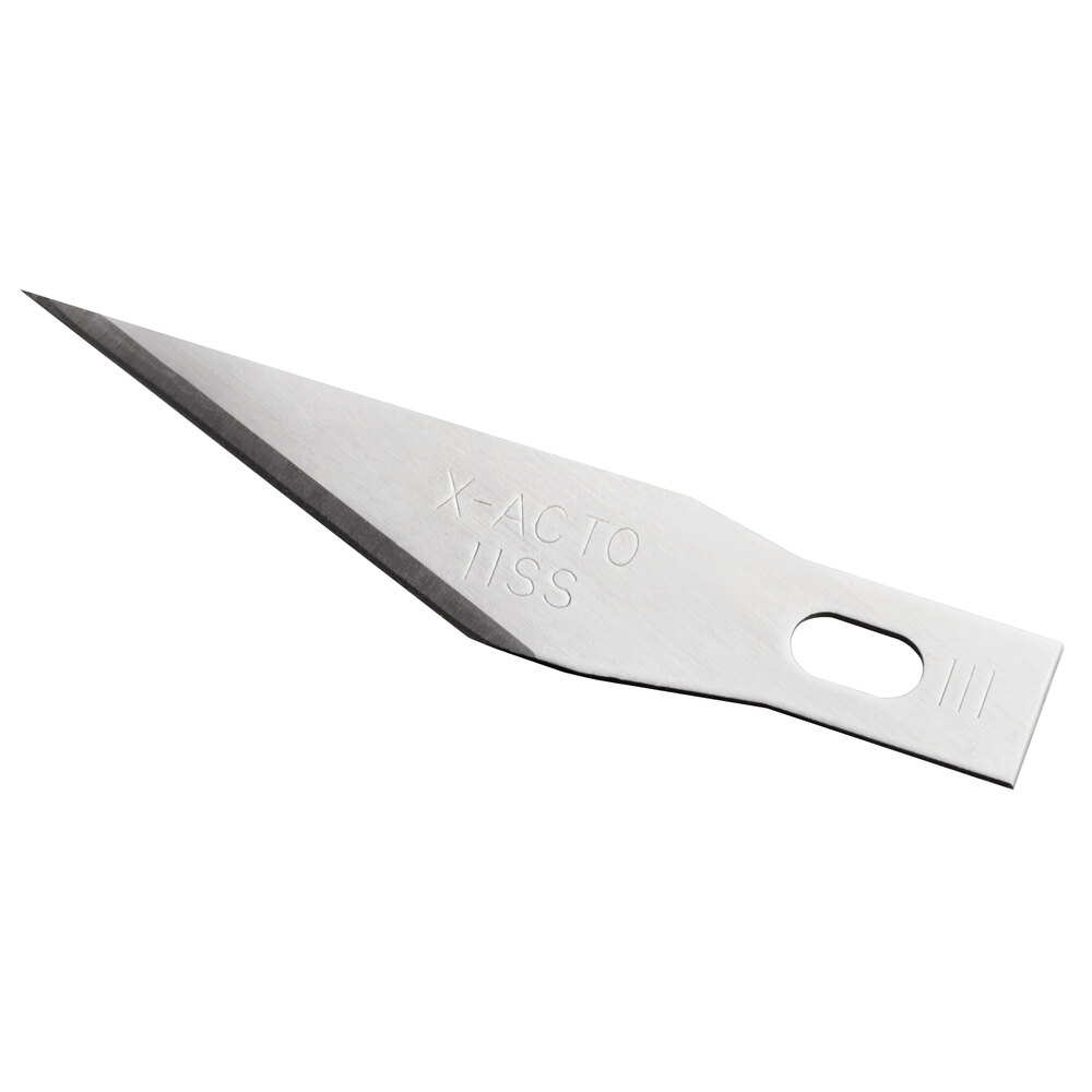 XActo X511 11 Classic Fine Point Knife Blade 500/Box