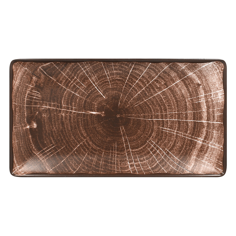 Rak Rectangular Platter RAK Porcelain Woodart 13 1/4