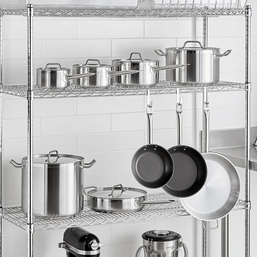 SS1 Series 15-Piece Induction Ready Stainless Steel Cookware Set