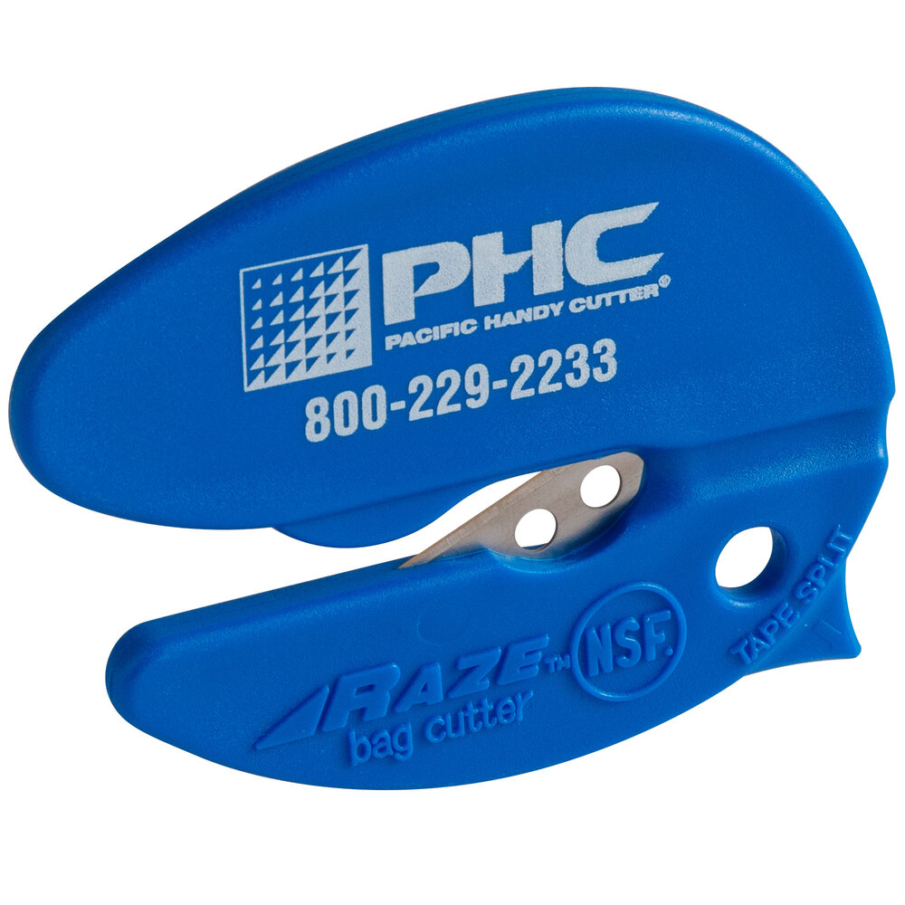Pacific Handy Cutter BC347 Raze Blue Bag Cutter 12/Pack
