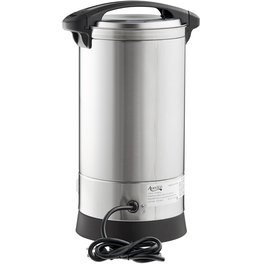Winco EWB-100A Commercial Water Boiler 100-Cup (16 Liter/4.2 Gal)  Twist-locking Lid