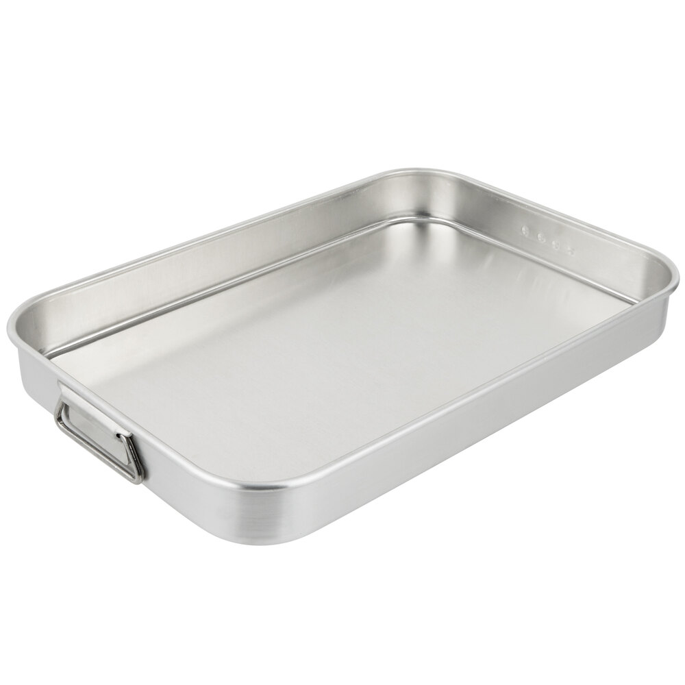 Vollrath 68369 WearEver 8.125 Qt. Aluminum Baking and Roasting Pan