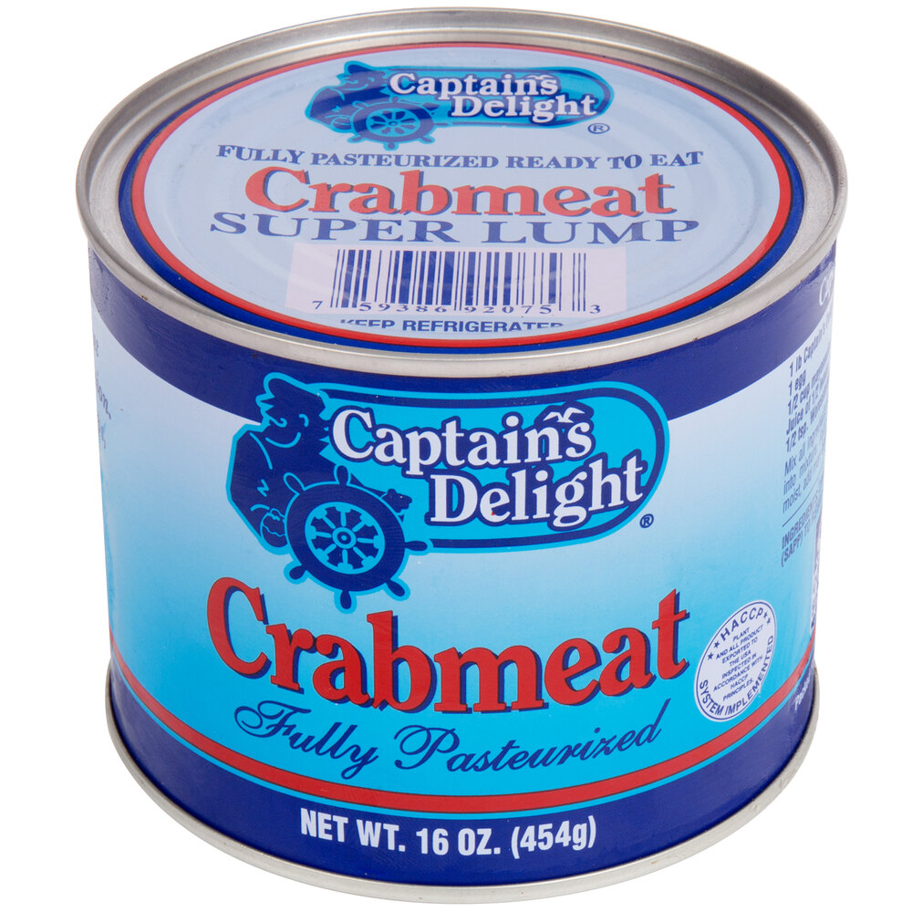 Captain's Delight 1 lb. Super Lump Crab Meat