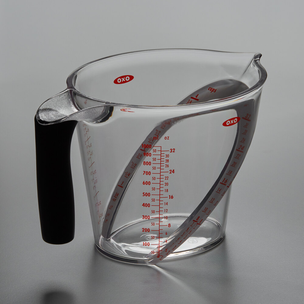 OXO 1050030 Good Grips 1 Qt. Clear Plastic Measuring Cup