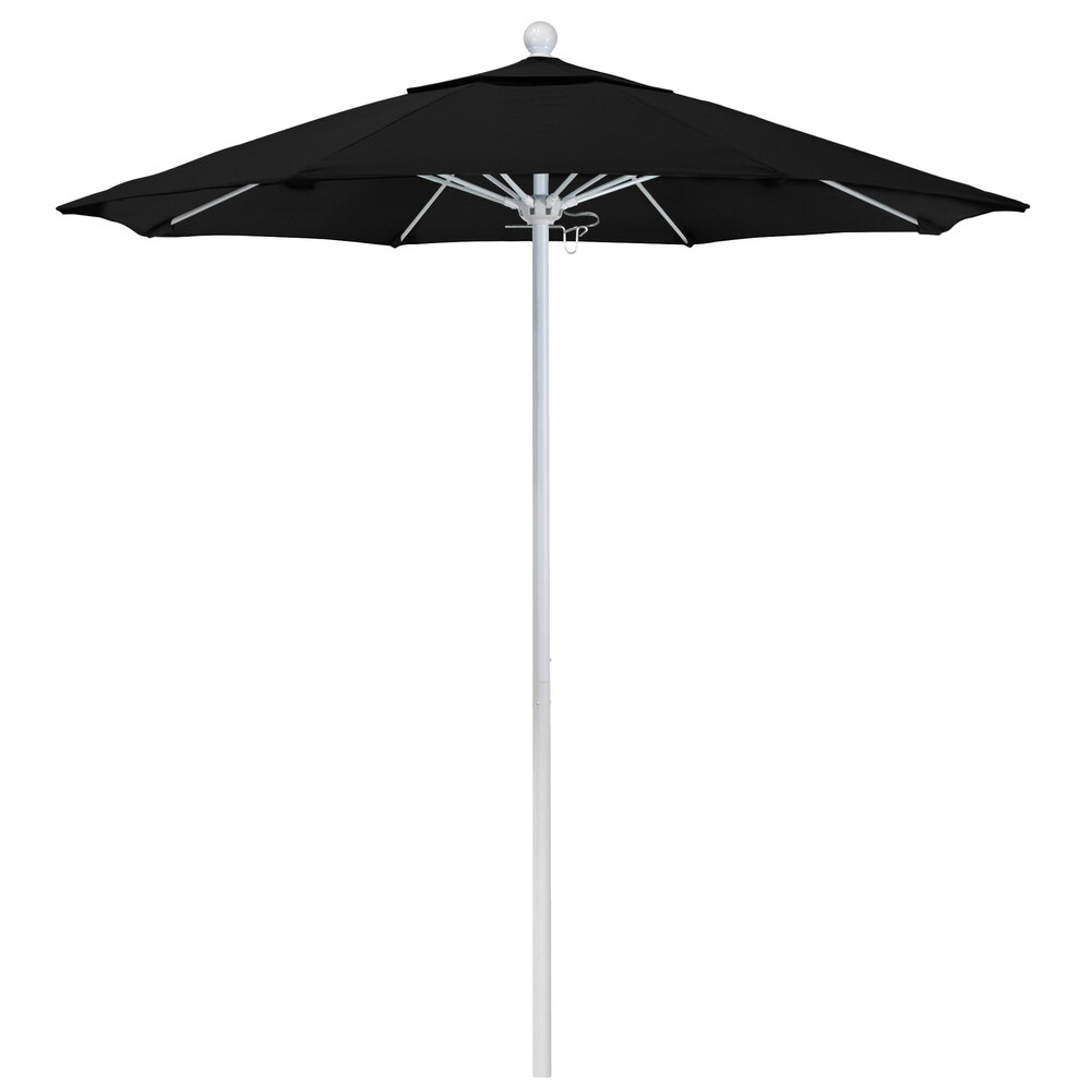 California Umbrella ALTO 758 SUNBRELLA 1A Venture 7 1/2' Round Push Lift Umbrella with 1 1/2