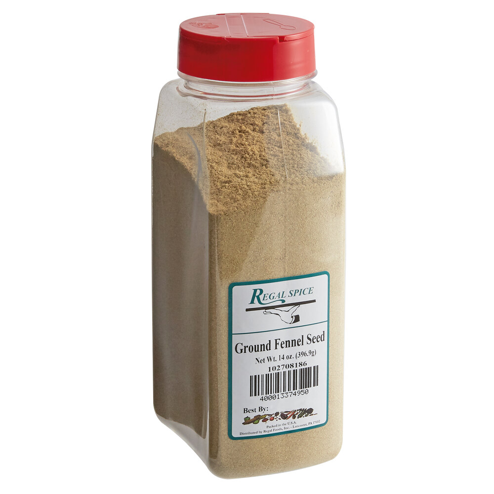Regal Ground Fennel Seed 14 oz.