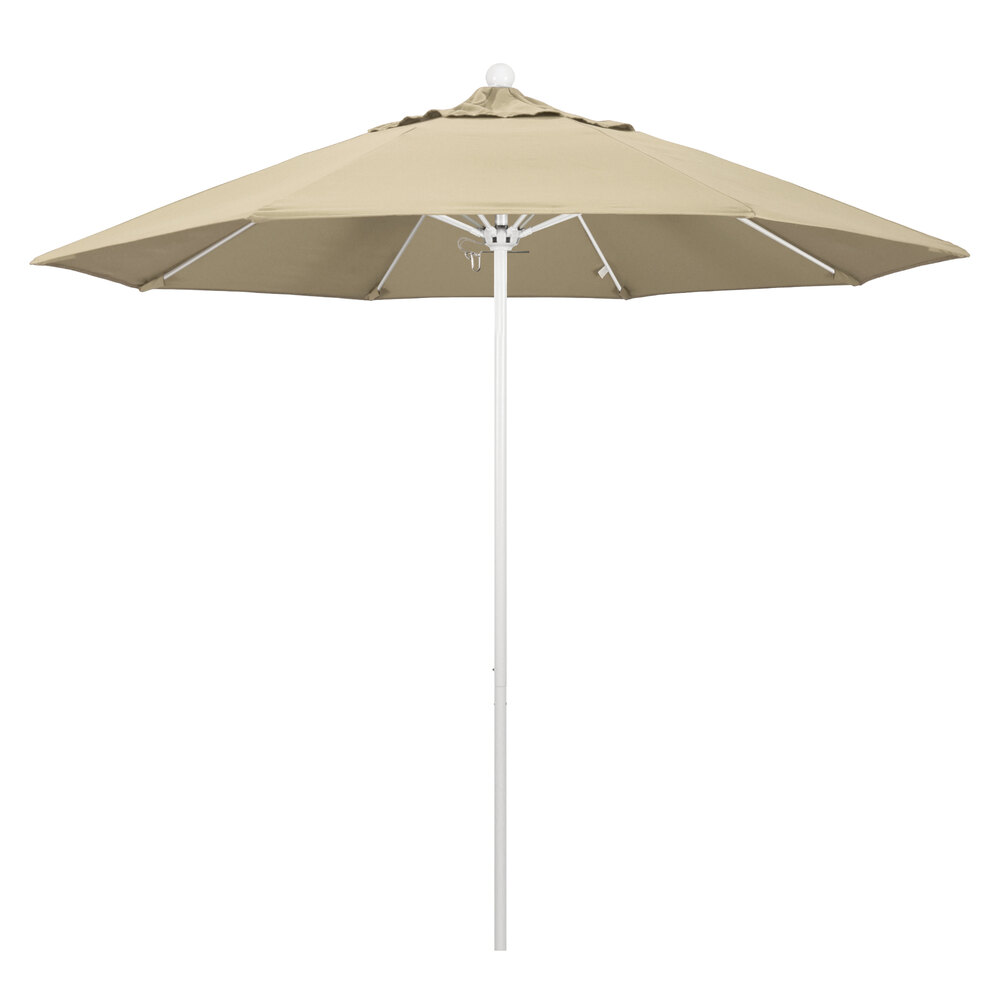 California Umbrella ALTO908170SA22 9 Round Aluminum/Fiberglass