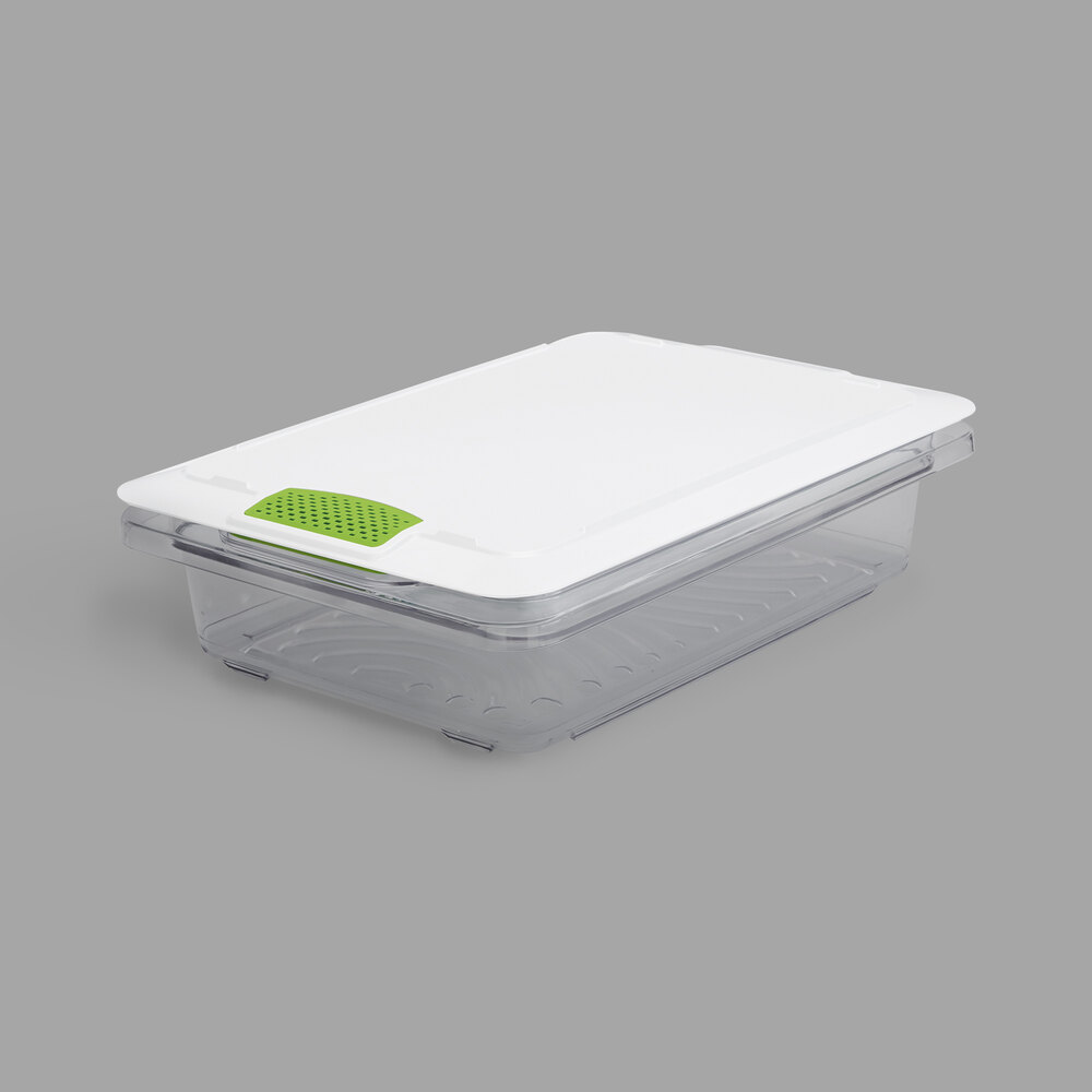 Rubbermaid 2052931 FreshWorks 8 Gallon Produce Saver Container with Lid