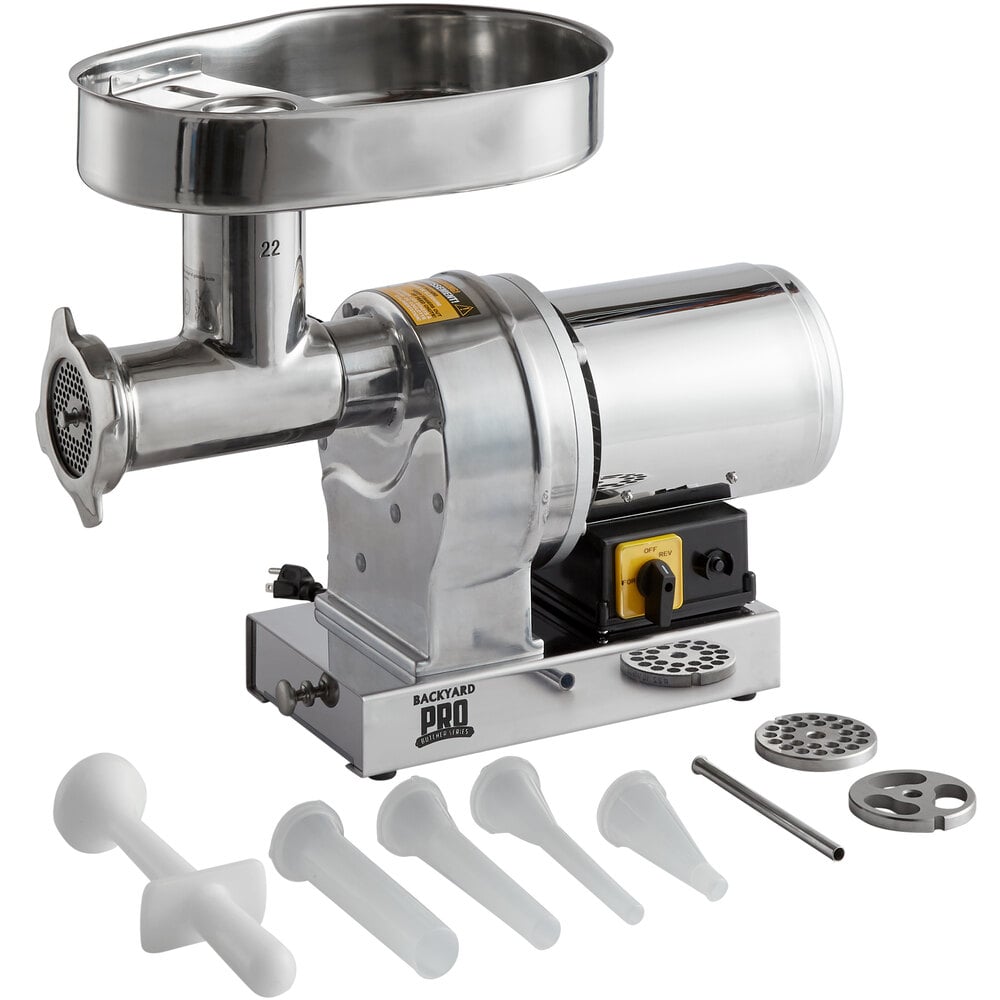 32 Heavy Duty Electric Meat Grinder, 2 hp, 660 lb/H
