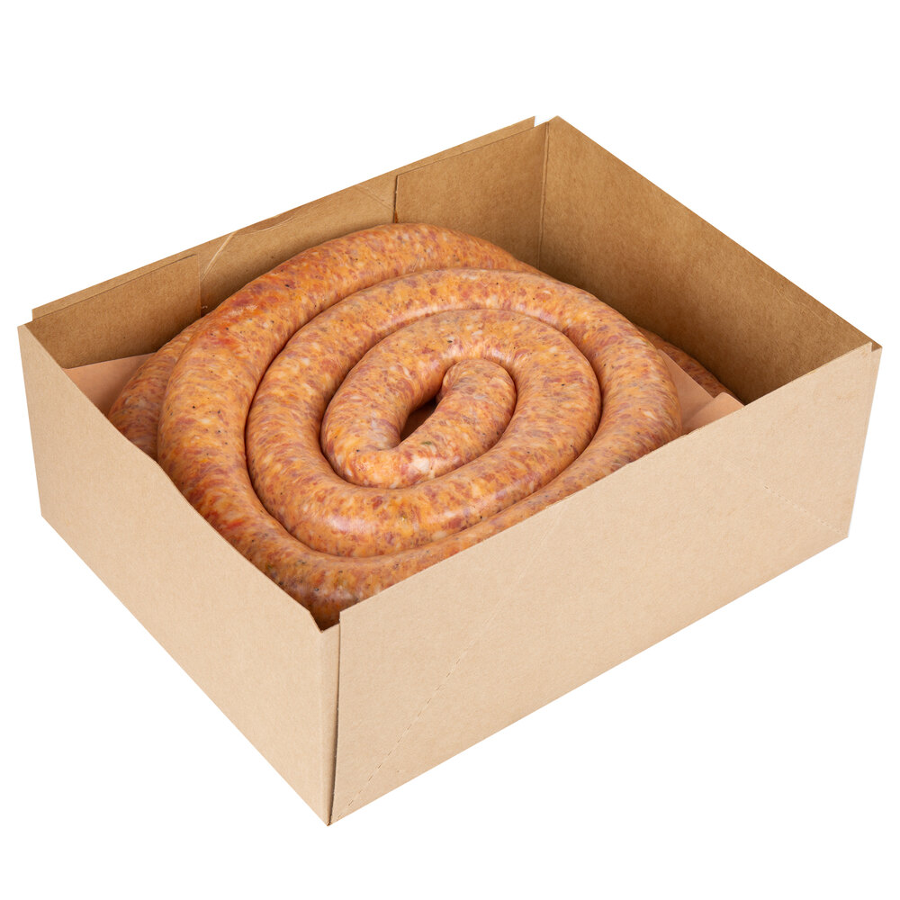 Prima Porta 10 lb. Sweet Italian Sausage Rope 2/Case