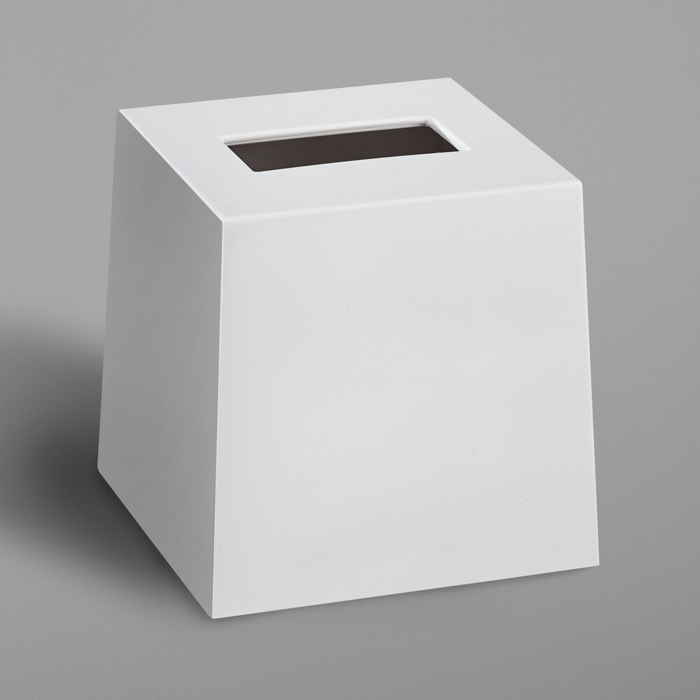 Focus Hospitality SPA Melamine White tissue box 