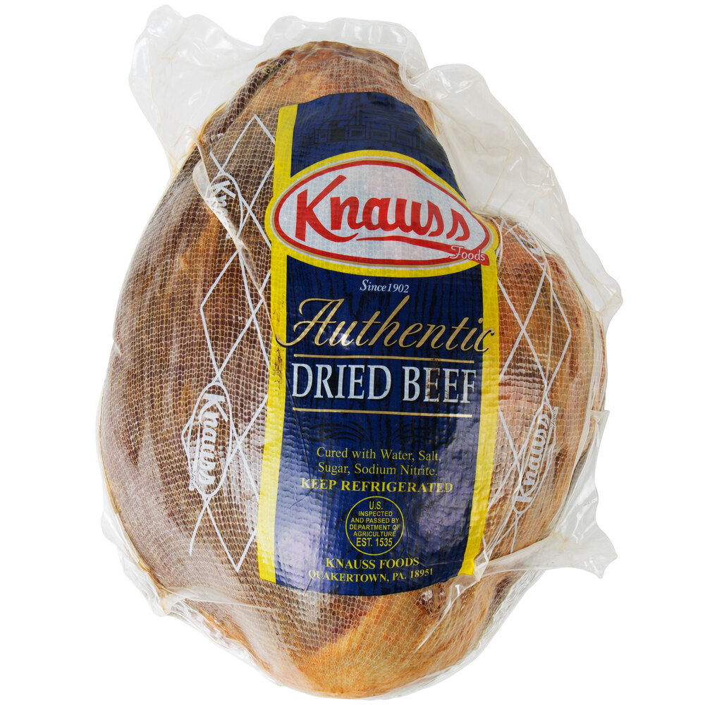 Knauss Foods Beef Knuckle Deli Classic Dried (6 Ib. Pack 5/Case)