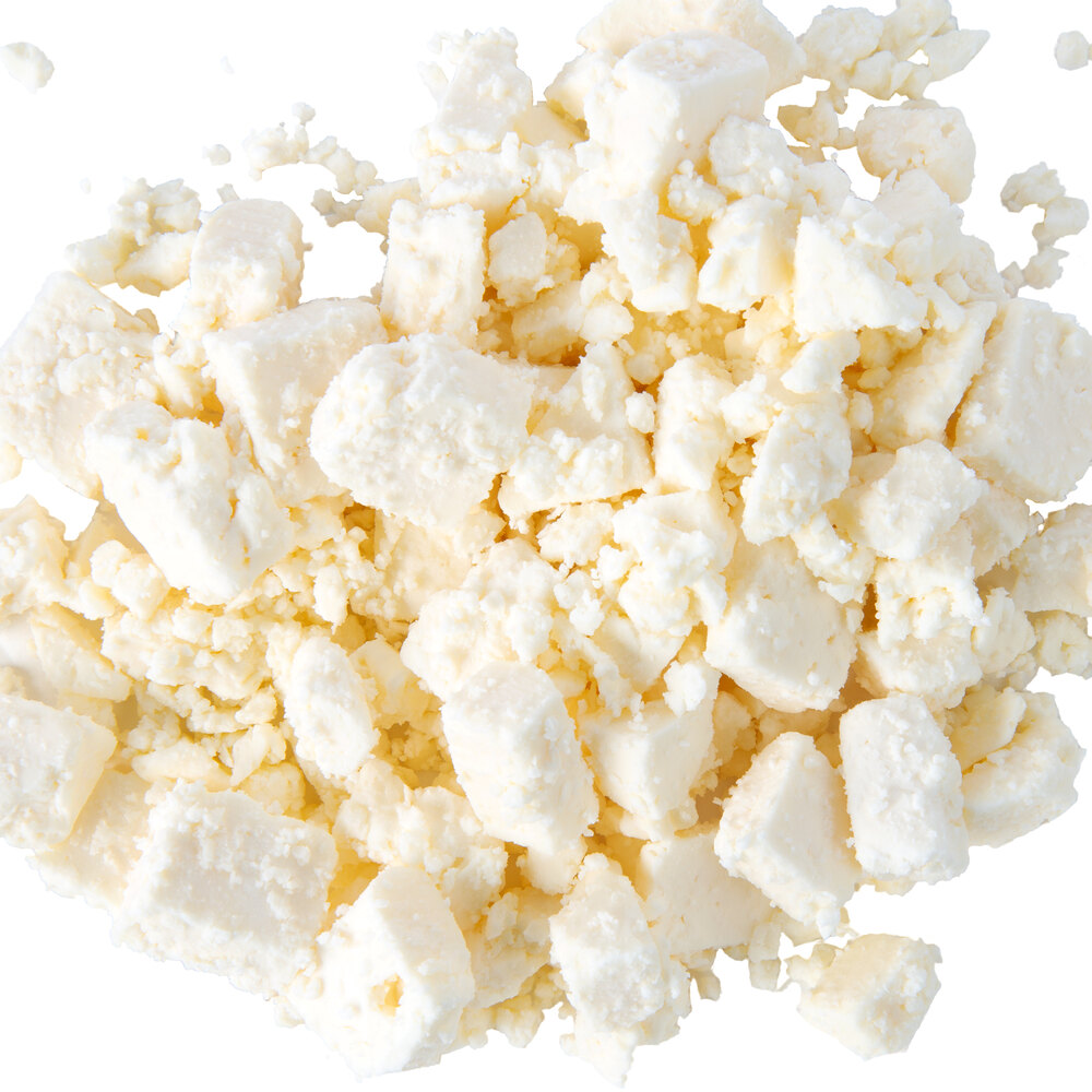 Bulk Feta Cheese Crumbles in 5 lb. Bags - 2/Case