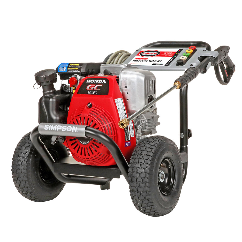 Simpson 60652 Megashot 3100 PS Pressure Washer w/ Honda Engine (2.5 GPM)