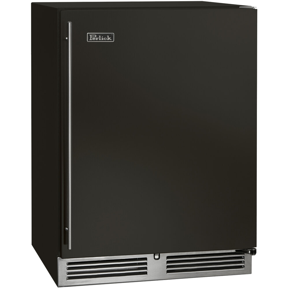 Perlick HC24WSC 24" Black Single Door Undercounter Wine Refrigerator