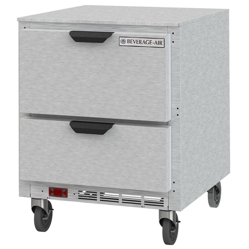 BeverageAir UCRD27AHC2ADA 27" Undercounter Refrigerator with 2 Drawers