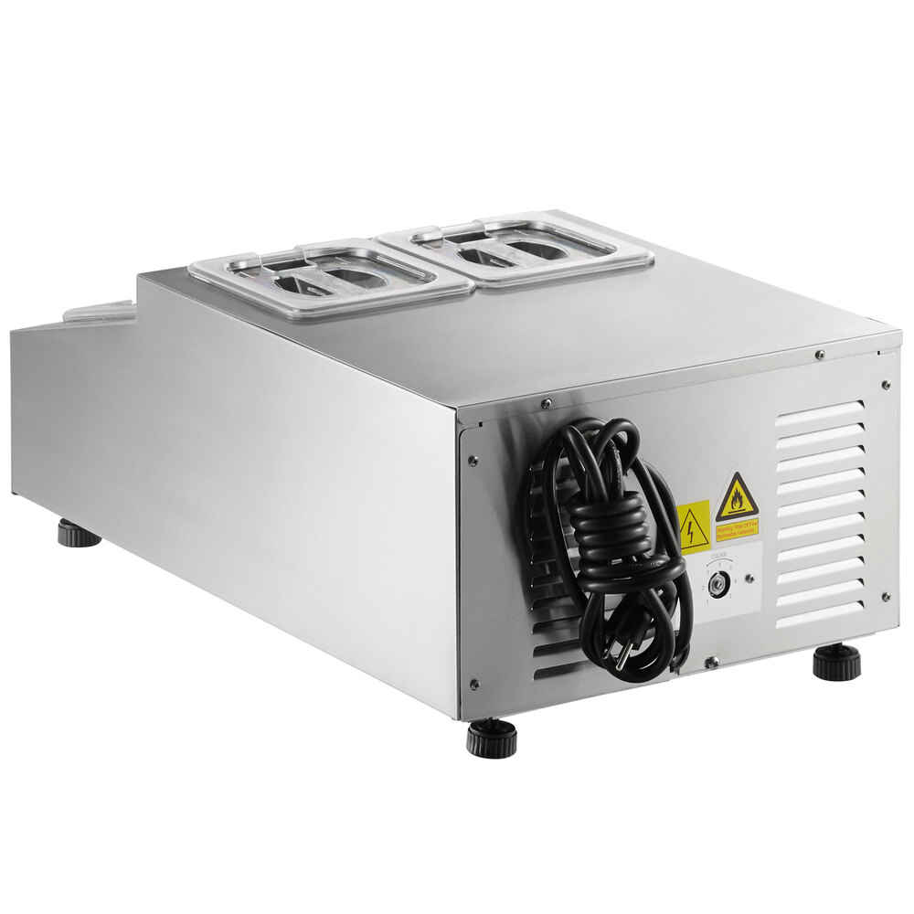 Avantco CPT-15-HC 15 Countertop Refrigerated Prep Rail