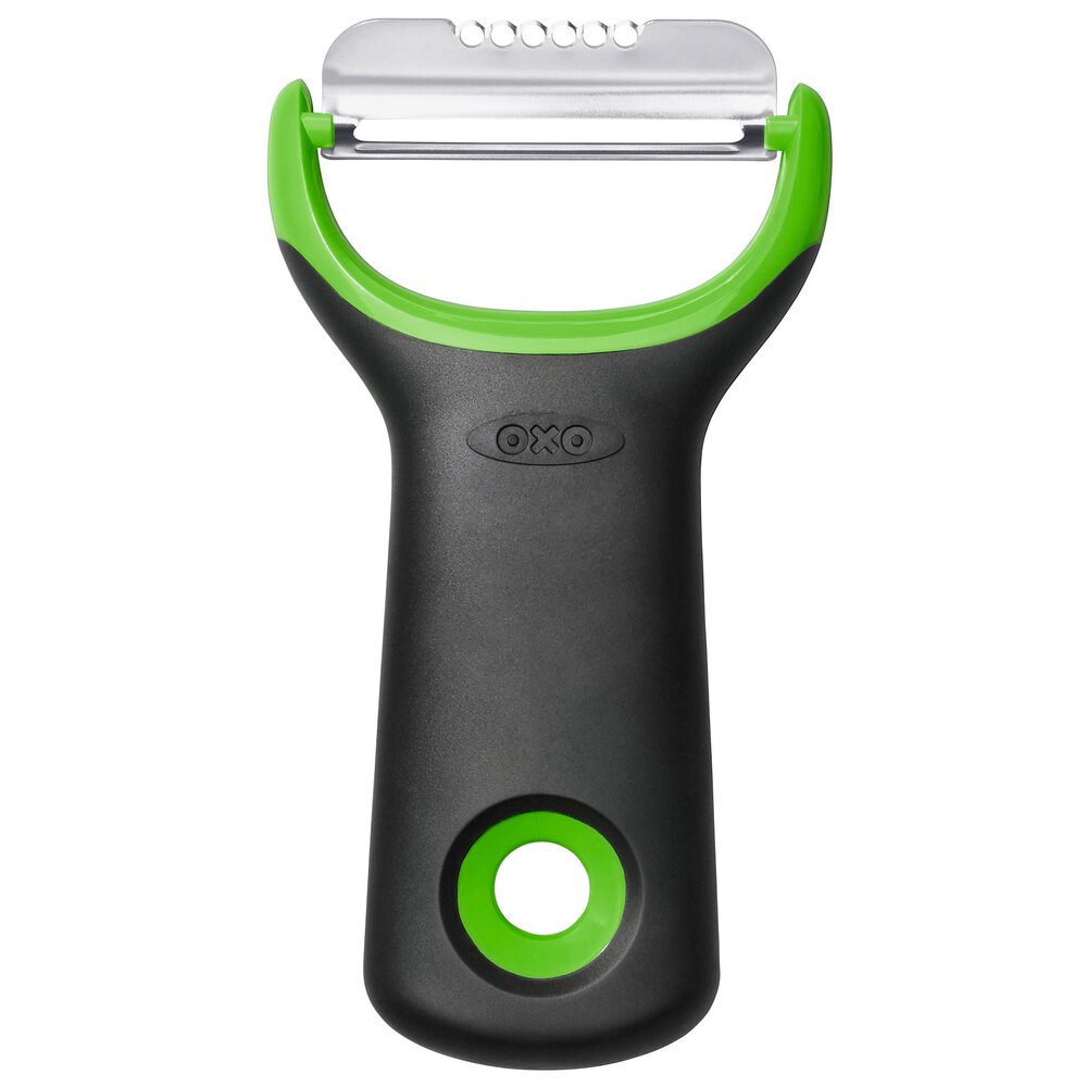OXO Citrus Peeler and Zester, Black, Stainless Steel Blade