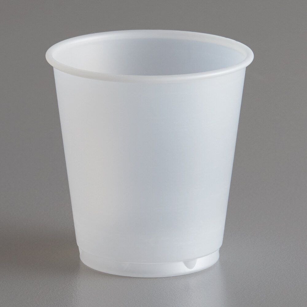 Solo 3 oz. Plastic Cups, 2500 Case - WebstaurantStore