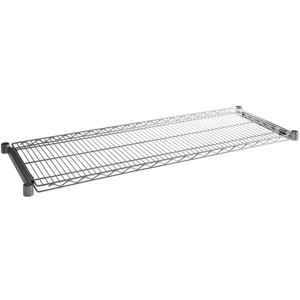 Regency 18 inch x 48 inch NSF Chrome Wire Sliding Shelf