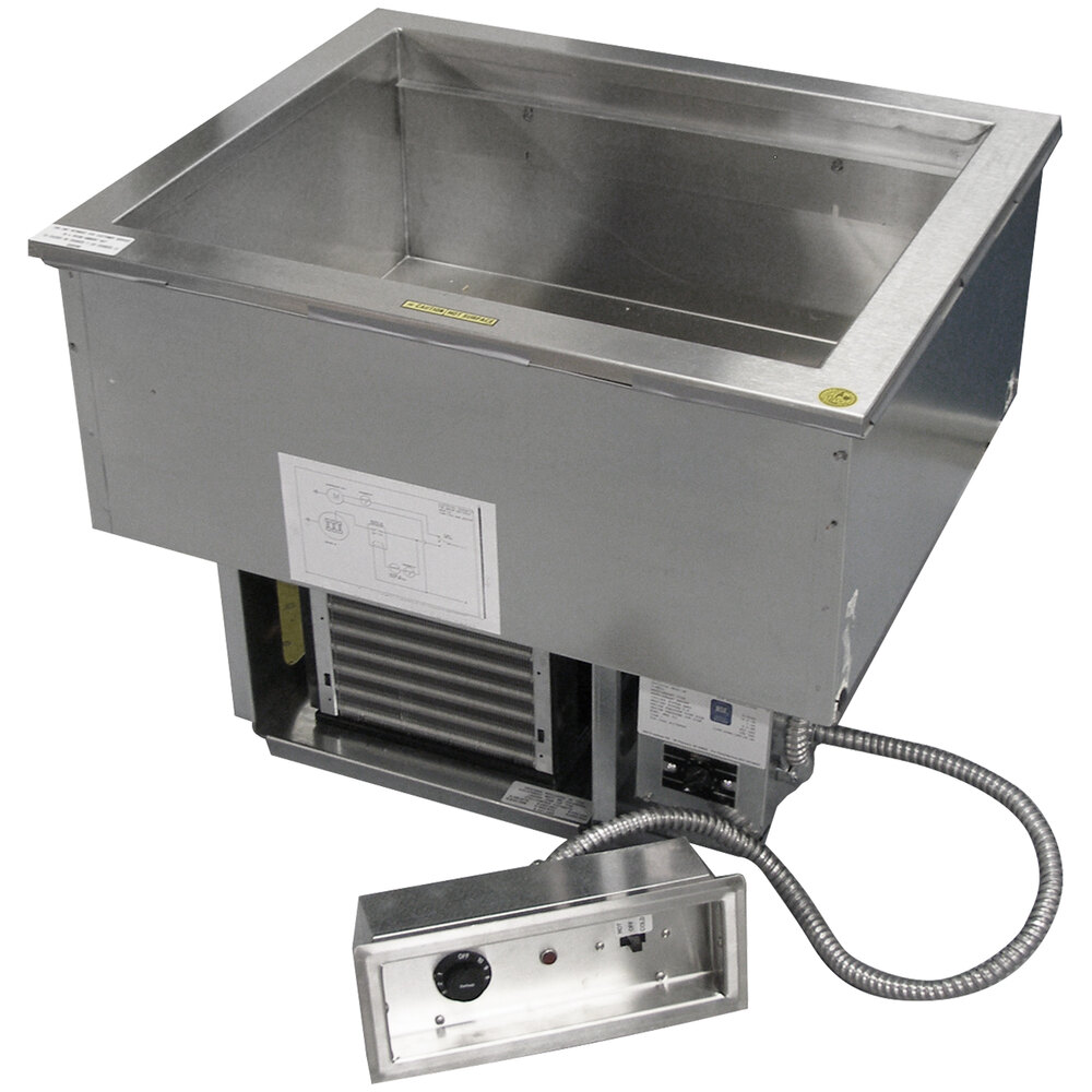 Delfield N8669P Five Pan Drop-In Cold / Hot Food Well