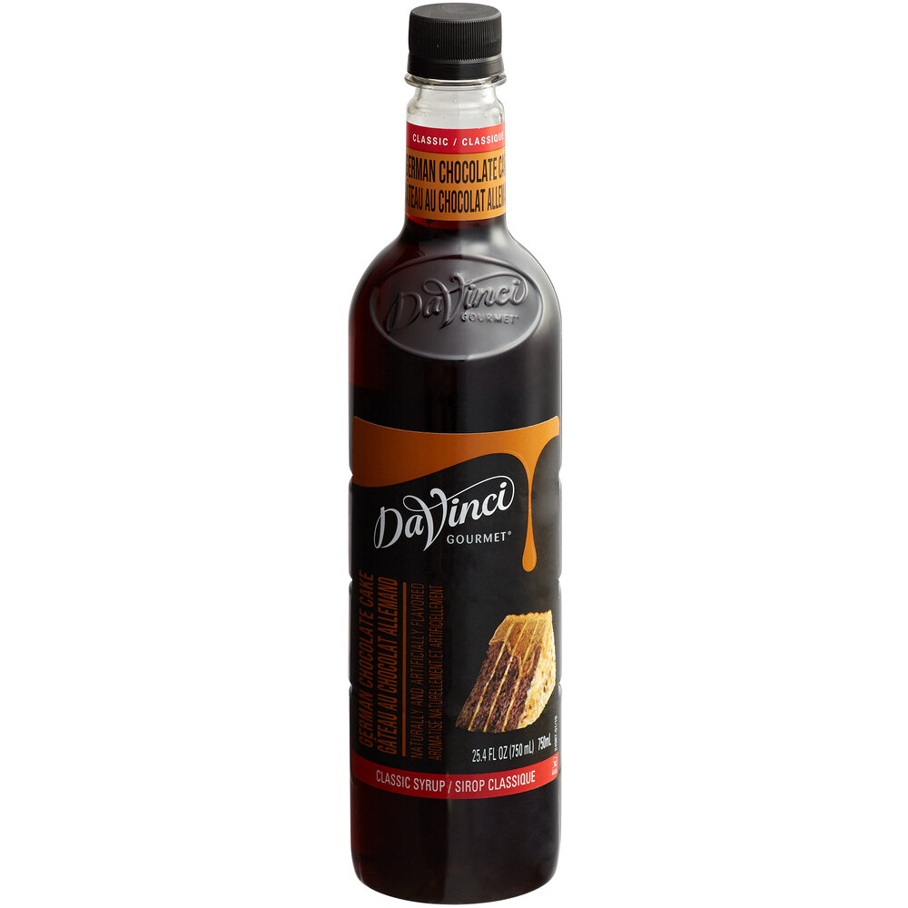 DaVinci Gourmet Classic German Chocolate Cake Flavoring Syrup 750 mL