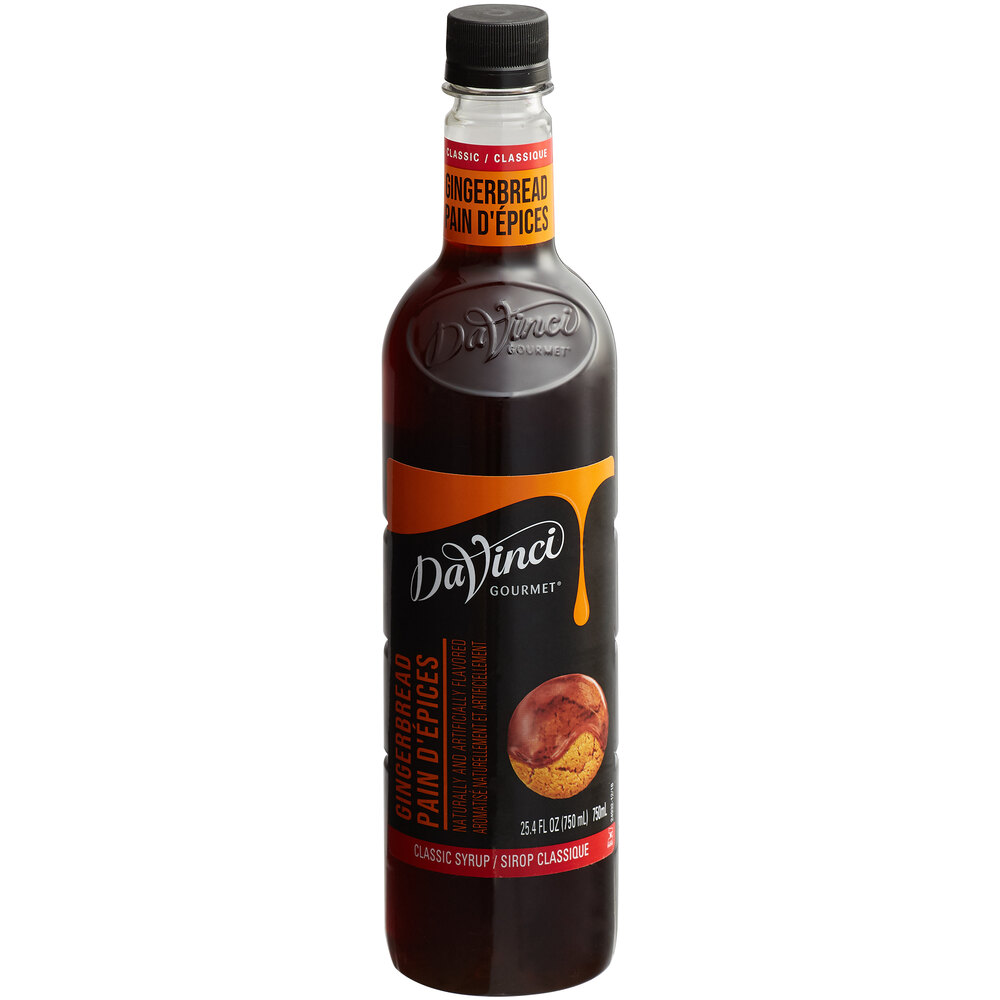 DaVinci Gourmet Classic Gingerbread Flavoring Syrup 750 mL