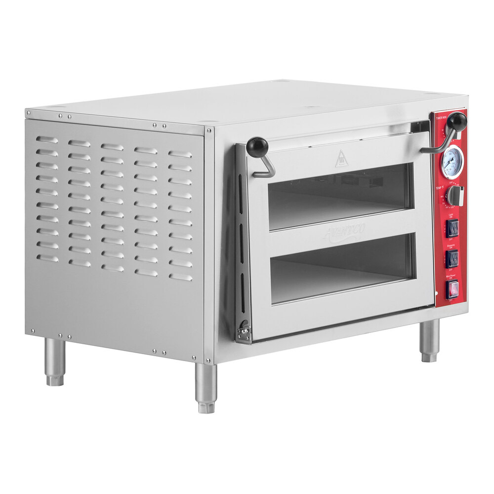 Avantco DPO-18-DS Double Deck Countertop Pizza/Bakery Oven - 3200W