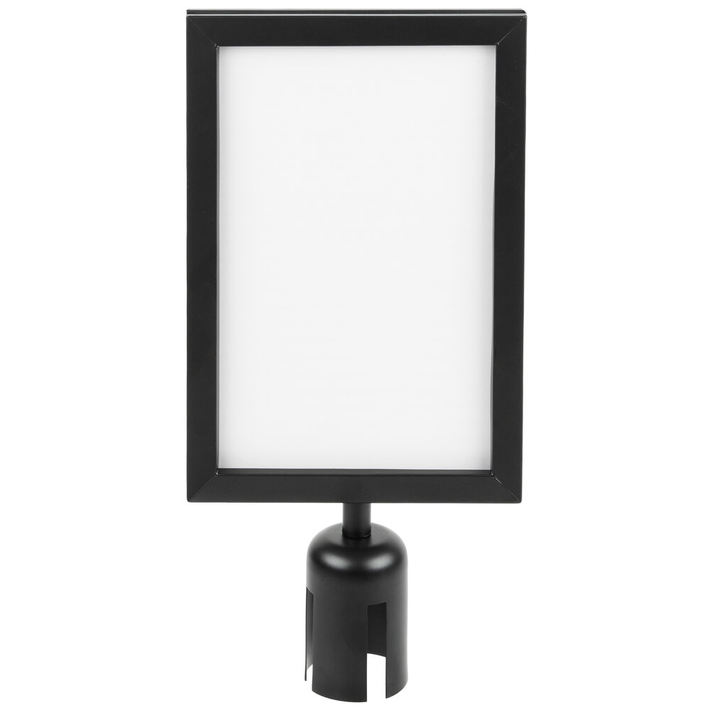 Stanchion Sign Frame 8 1/2" x 12 3/4"