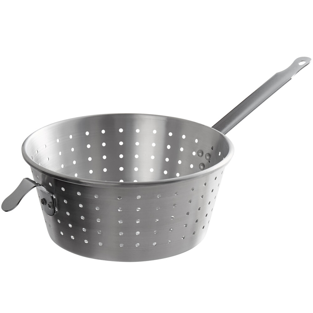 10" x 4 1/4" Aluminum Strainer Pan