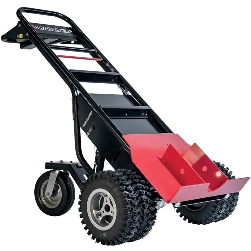Magliner MHT75DC 1000 lb. Motorized Hand Truck with 13" Dual Aggressive