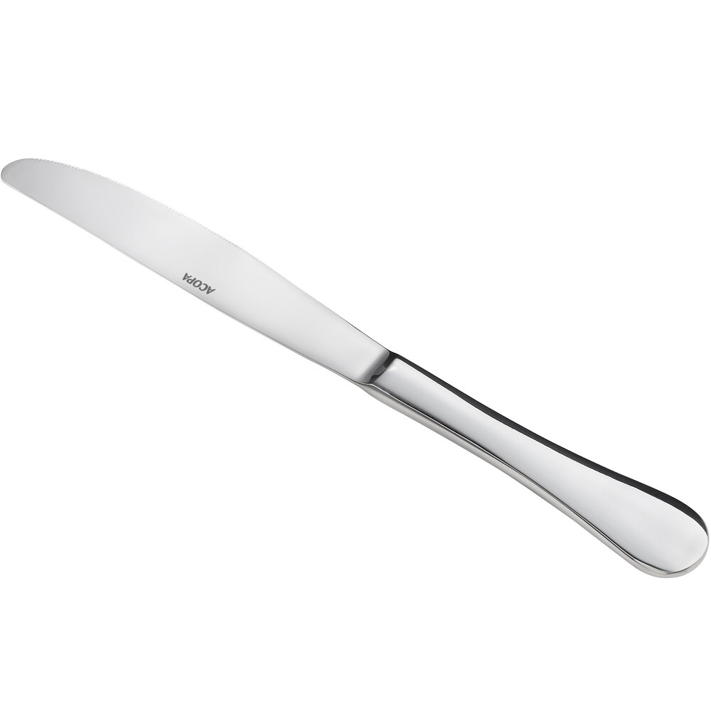 HOMQUEN Dinner Knives 6 Piece, Stainless Steel Matt Jamaica
