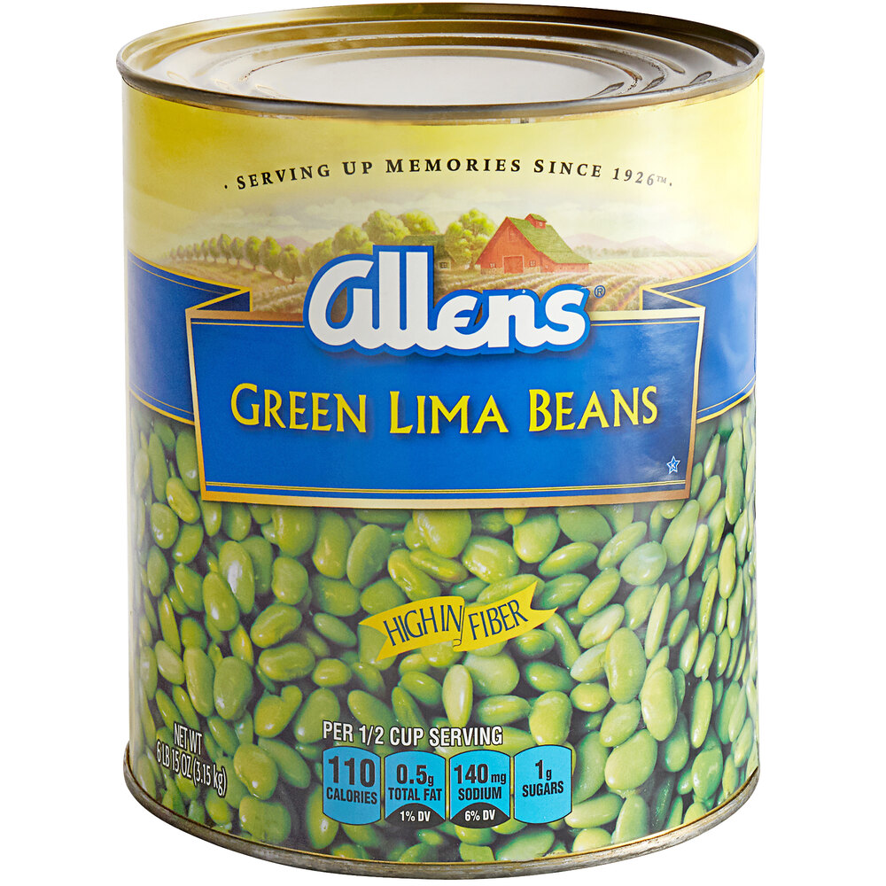 Allens 10 Can Lima Beans 6/Case