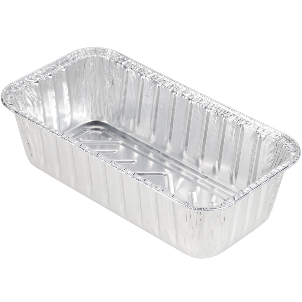 Durable Packaging 2 lb. Foil Bread Loaf Pan 500/Case