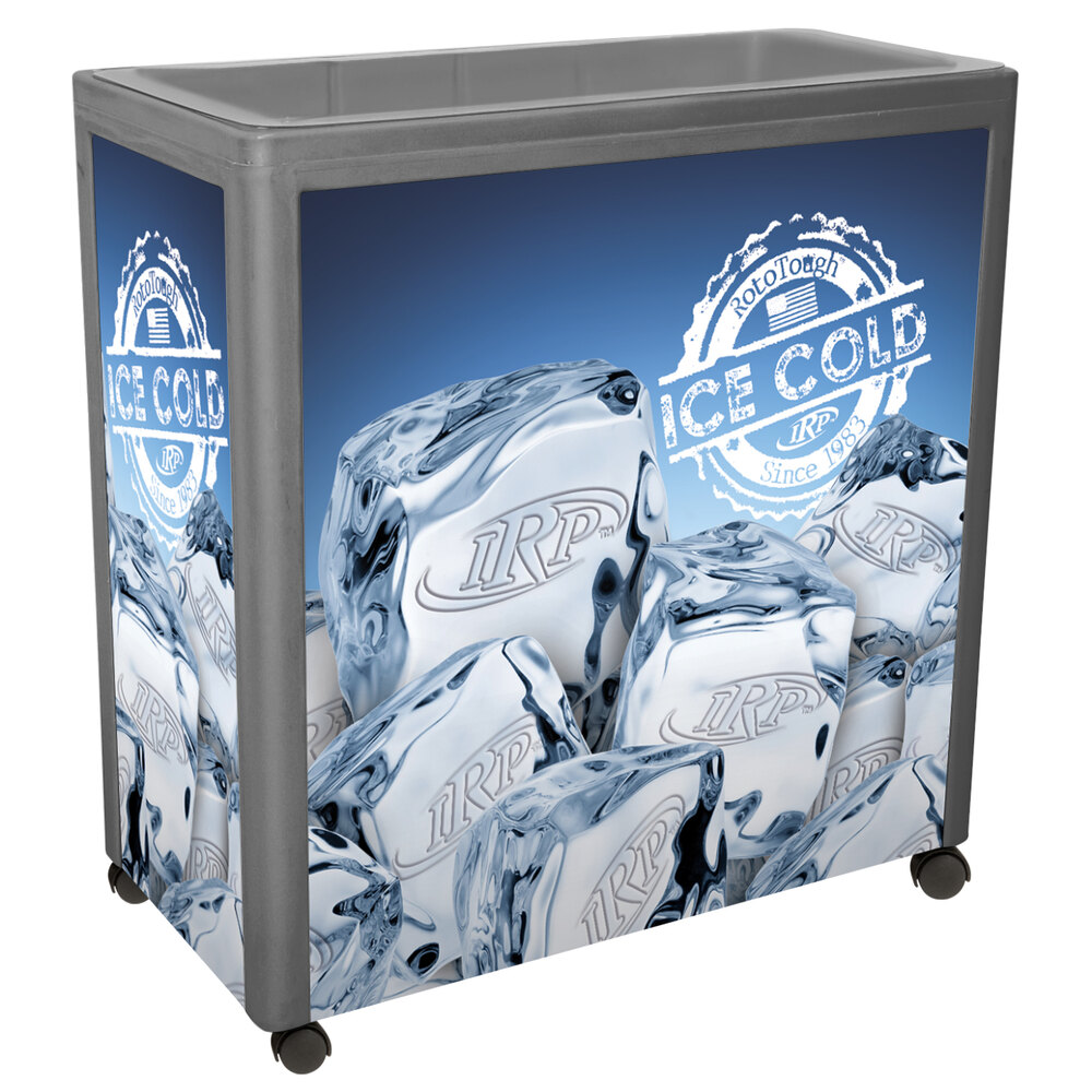 Gray Avalanche 300 Mobile 112 Qt. Cooler Merchandiser