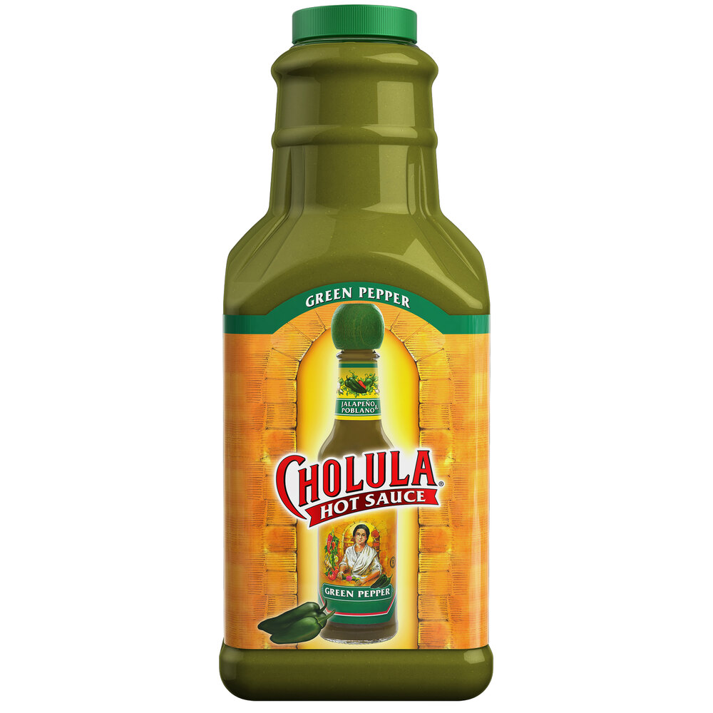 Cholula 64 oz. Green Pepper Hot Sauce