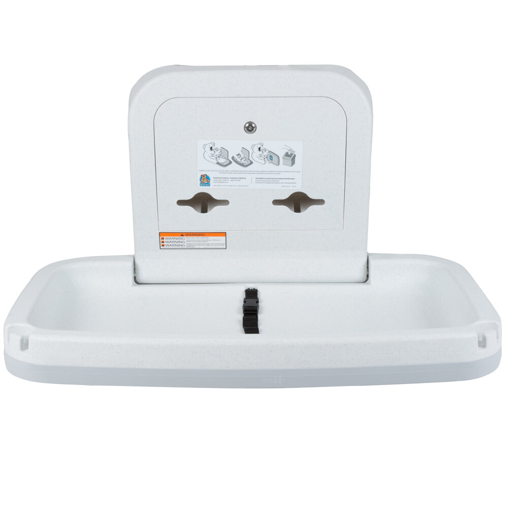 Koala Kare KB20005 Horizontal Baby Changing Station / Table White