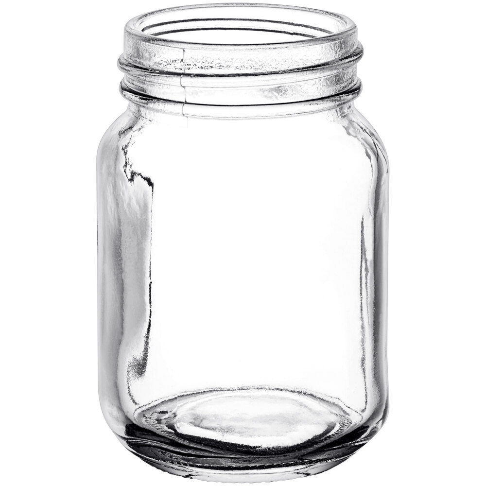 Acopa 16 oz. Mason Candle Jar - 12/Case