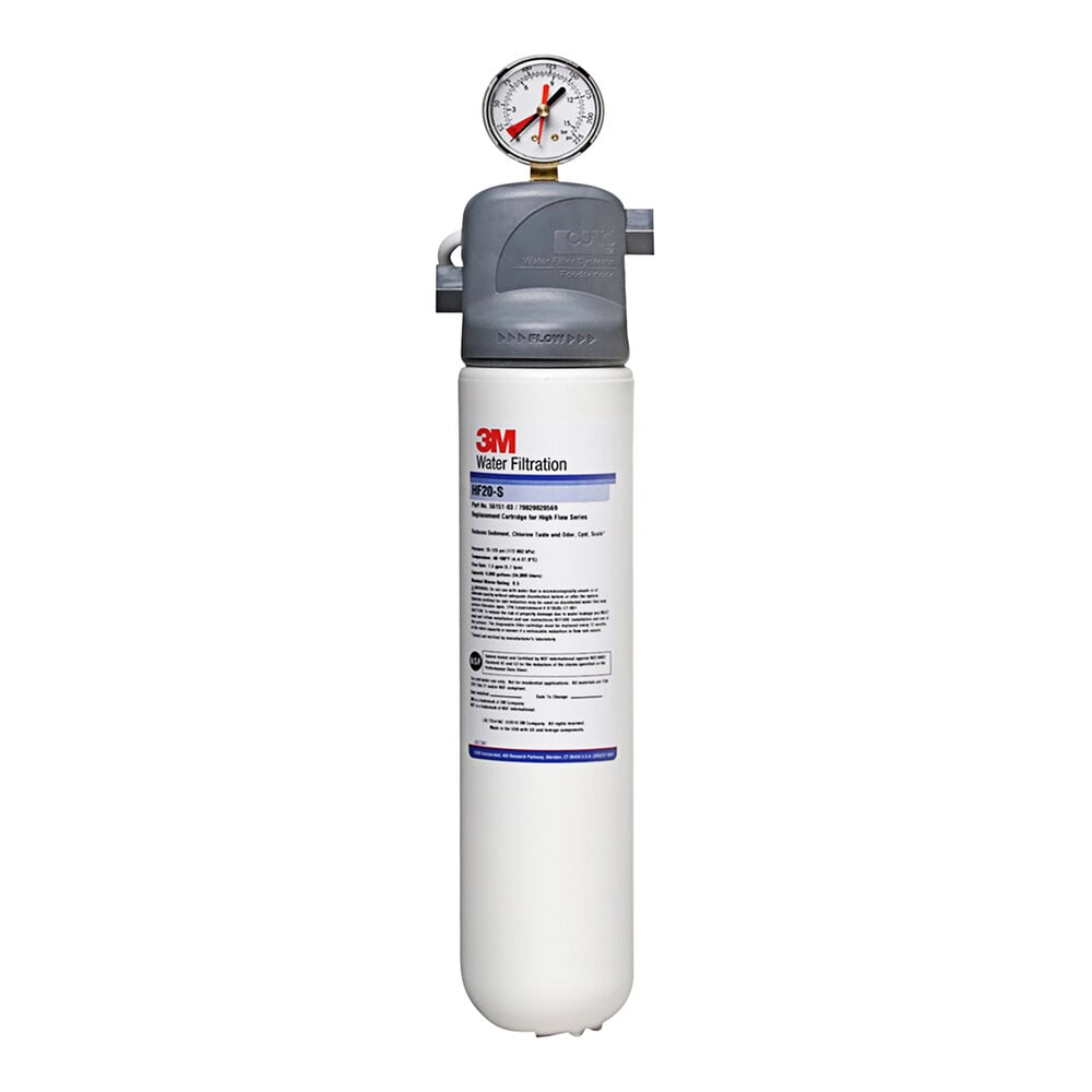 3M ICE120-S Water Filtration System w/ Valve-In-Head Design