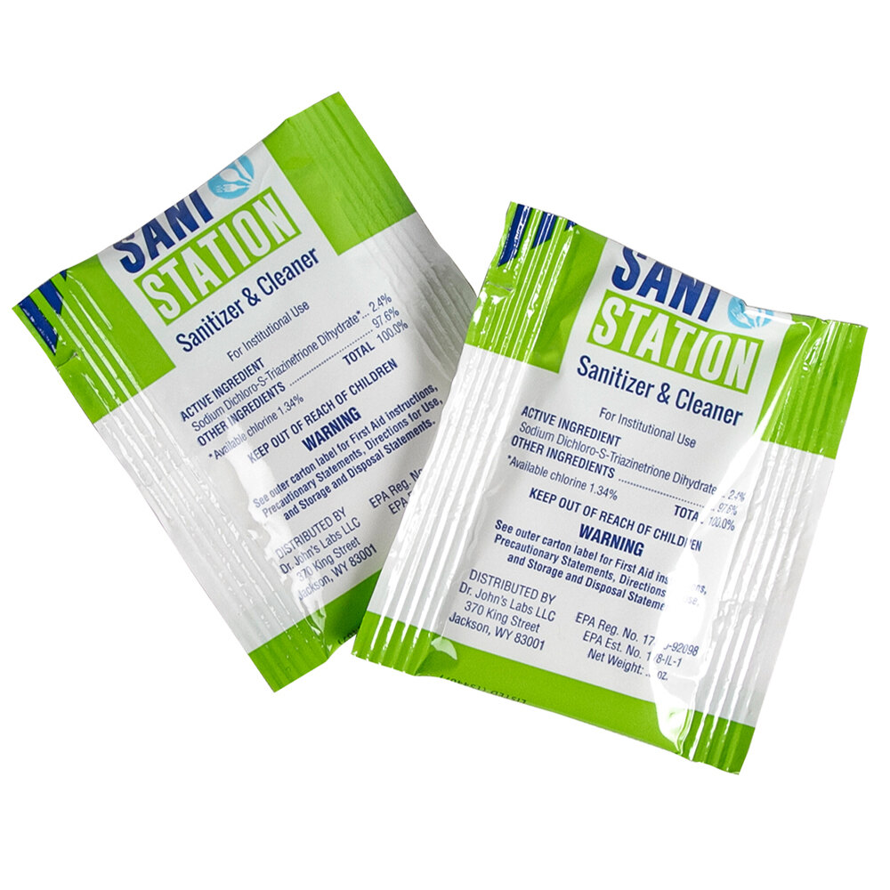 San Jamar Sanis05 100 0 5 Oz Sani Station Sanitizer For 5 And 7 1 2 Sani Stations 100 Case