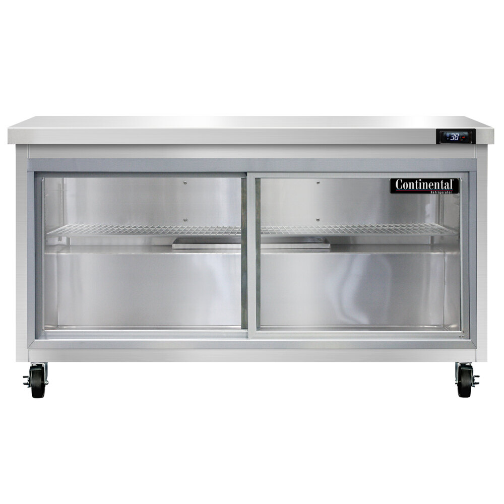 Continental Refrigerator SW60-N-SGD 60&quot; Undercounter Refrigerator with Slid