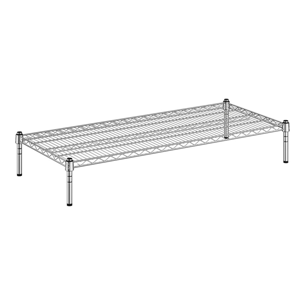Regency 21 X 48 X 8 NSF Chrome Dunnage Shelf regency-21-x-48-x-8-nsf-chrome-dunnage-shelf