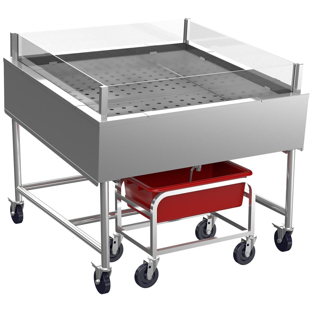 Winholt SSMIT4848MLC/SNG 48" Stainless Steel Insulated Cold Food