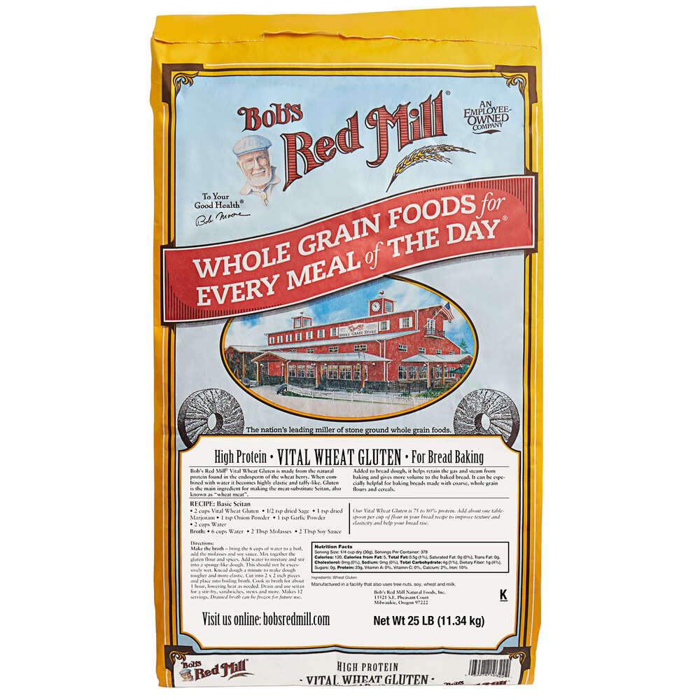 Bob's Red Mill 25 lb. Vital Wheat Gluten