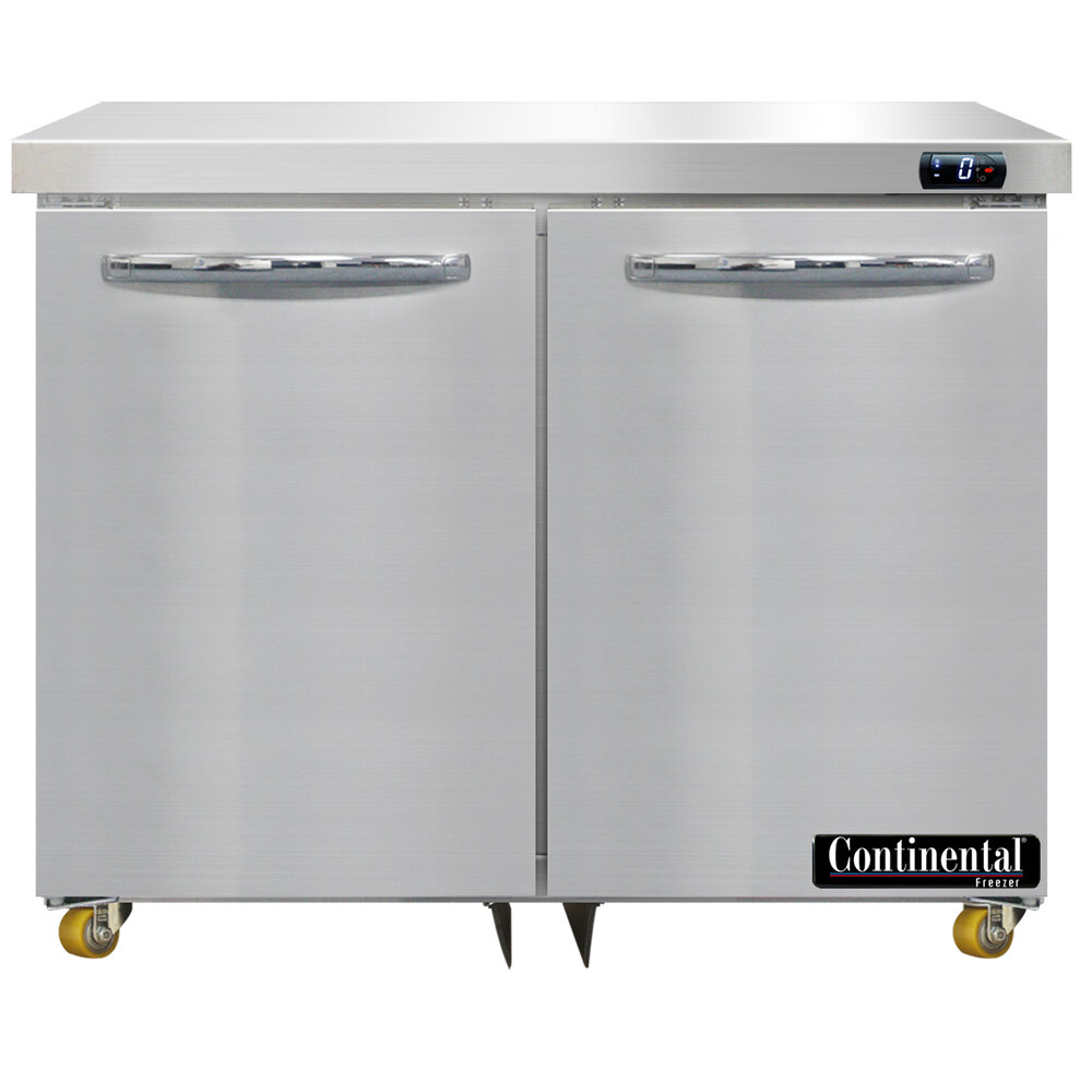 Continental Refrigerator SWF36NU 36" Low Profile Undercounter Freezer