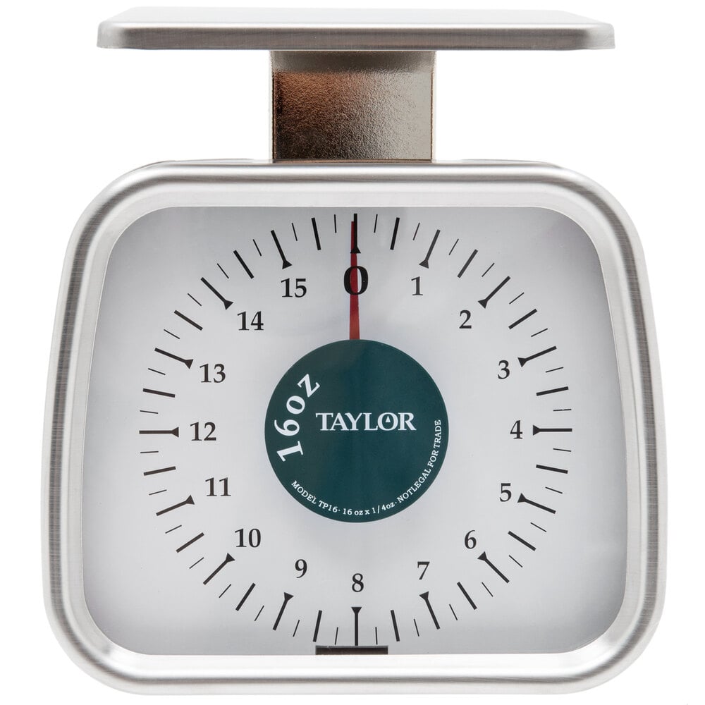 Taylor TS32 Food Service Analog Portion Control Scale, 32 oz x 0.25 oz
