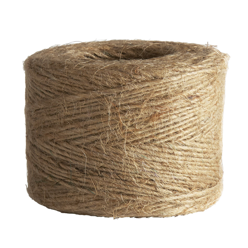 1Ply Natural Jute Twine 1/5 lb. Tube