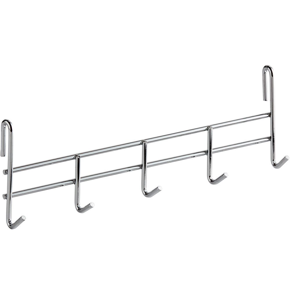 Coat / Utensil Hook for Chrome Wire Shelves - 5 Hooks