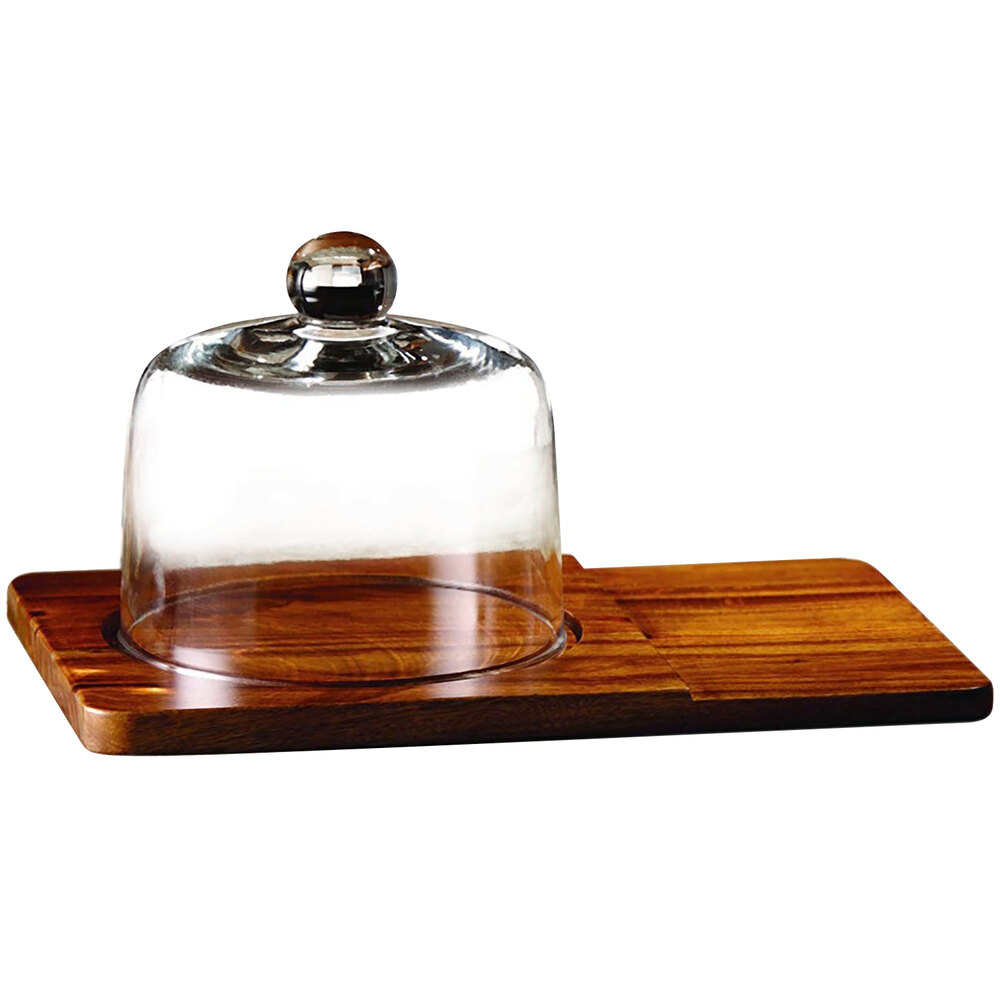 min FA LA LA ENAMEL WOOD CHEESE BOARD W/SPREADER SET